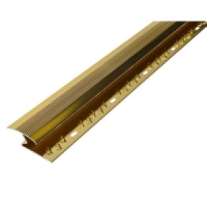 Vitrex Cover Strip Carpet to Laminate Floor Edge - Gold 1800mm