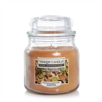 Homebase Glass, Wax, Wick Yankee Candle Home Inspiration Medium Jar Citrus Gingerbread