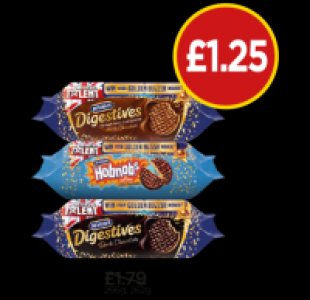 McVities Milk Chocolate Digestive, Milk Chocolate Hobnobs, D