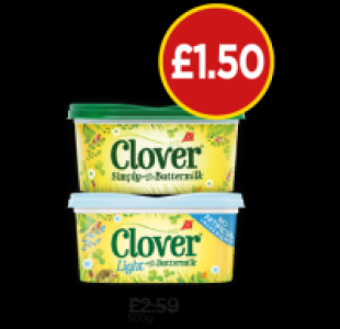 Clover, Light £1.50
