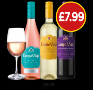 Budgens  Campo Viejo Blanco, Rose, Winemakers Blend