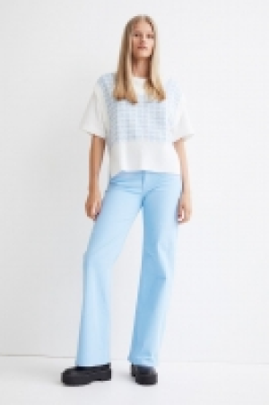 Wide twill trousers £9.00