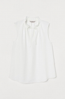 HM  High-collared blouse