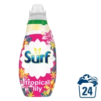 Iceland  Surf Tropical Lily Concentrated Liquid Laundry Detergent 24 