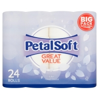 Iceland  Petal Soft 2 Ply Toilet Tissue 24 Rolls
