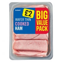 Iceland  Iceland Wafer Thin Cooked Ham 400g