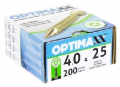 Optimaxx Pz Countersunk Zinc & Yellow Passivated Double Rein
