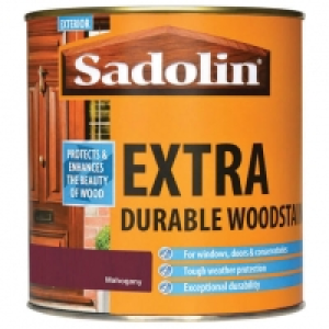 Wickes  Sadolin Extra Durable Woodstain Mahogany 1L