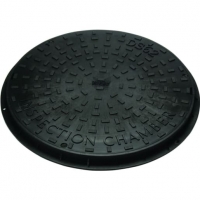 Wickes  Clark-drain Round 3.5 Ton Plastic Manhole Cover & Frame 450m