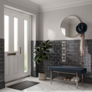 Wickes Metro Grey Ceramic Wall Tile - 200 x 100mm £14.00