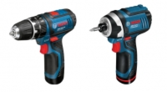 Bosch Professional GSB 12V-15 + GDR 12V-105 Cordless Combi D