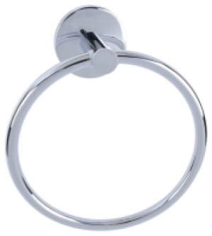 Wickes  Wickes Nola Towel Ring - Chrome