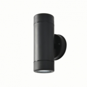 Wickes  Coast Neso 2 Black LED Wall Light - 6W