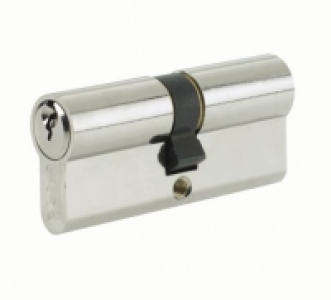 Wickes  Yale P-ED3540-SNP Euro Profile Cylinder Lock - Nickel 35 x 1