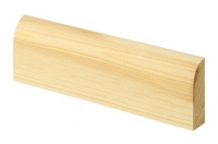 Wickes  Wickes Bullnose Pine Architrave - 15mm X 45mm X 2.1m Pack Of