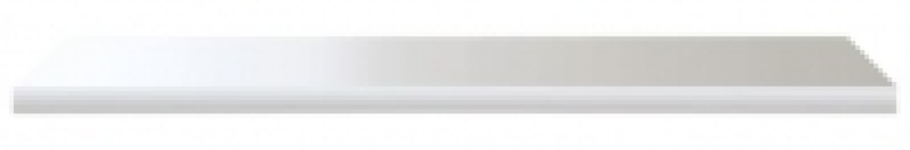Gloss White Radiator Shelf - 18 x 150 x 900mm