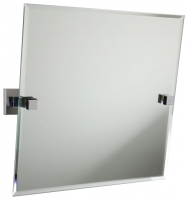 Wickes  Croydex Chester Flexi-Fix Bathroom Mirror - Chrome