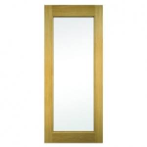 Wickes  Wickes Oxford External Oak Door Glazed 2032 x 813mm