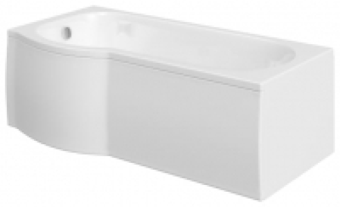 Wickes  Wickes Valsina 6 Jet Left Hand Reinforced P-Shaped Whirlpool