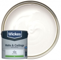 Wickes  Wickes Almost White - No.100 Vinyl Silk Emulsion Paint - 2.5
