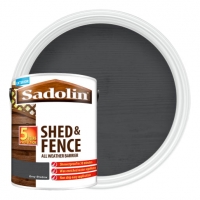 Wickes  Sadolin Shed & Fence All Weather Barrier - Grey Shadow 5L