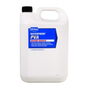 Wickes  Wickes Waterproof PVA Building Adhesive - 5L