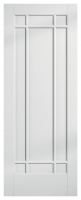 Wickes  LPD Internal Manhattan 9 Panel Primed White Solid Core Door 