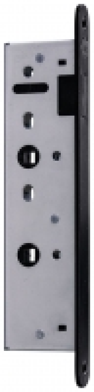 Wickes  LPD Manhattan Privacy Magnetic Latch - Matt Black