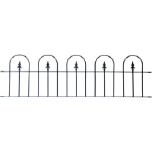 Wickes  Wickes Kensington Metal Wall Railing - 510 x 1830mm