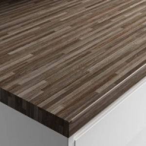 Somerset Oak Laminate Breakfast Bar 3000x900x38mm