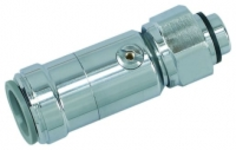 John Guest Speedfit Isolating Valve with Tap Connector Chrom