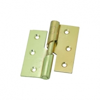 Wickes  Wickes Left Hand Rising Butt Hinge - 76mm Pack of 2
