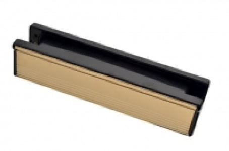 Wickes Universal Letter Box - Brass 20-80mm
