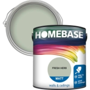 Homebase Paint Homebase Matt Paint - Fresh Herb 2.5L