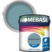 Homebase Homebase Paint Homebase Matt Paint - Peacock Blue 2.5L