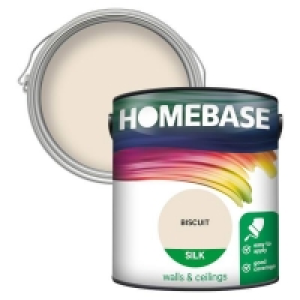 Homebase Paint Homebase Silk Paint - Biscuit 2.5L