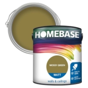 Homebase Paint Homebase Matt Paint - Mossy Green 2.5L