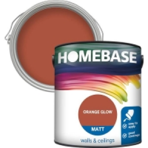 Homebase Paint Homebase Matt Paint - Orange Glow 2.5L