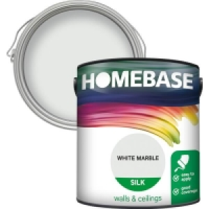 Homebase Paint Homebase Silk Paint - White Marble 2.5L