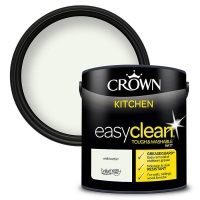 Homebase Interior Crown Easyclean Kitchen Paint Milk Bottle 2.5L