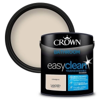 Homebase Interior Crown Easyclean Bathroom Paint Wheatgrass 2.5 L