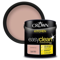 Homebase Interior Crown Easyclean Kitchen Paint Powdered Clay 2.5L