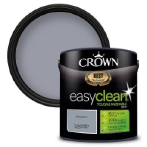 Homebase Interior Crown Easyclean 200 Blue Gravel Matt Paint - 2.5L