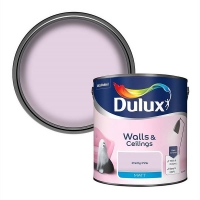 Homebase Dulux Dulux Pretty Pink - Matt Emulsion Paint - 2.5L
