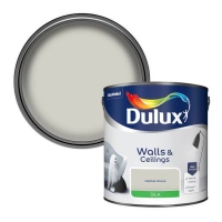 Homebase Dulux Dulux Standard Pebble Shore - Silk Emulsion Paint - 2.5L