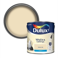 Homebase Dulux Dulux Buttermilk - Matt Emulsion Paint - 2.5L