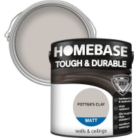 Homebase Homebase Paint Homebase Tough & Durable Matt Paint - Potters Clay 2.5L