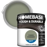 Homebase Homebase Paint Homebase Tough & Durable Matt Paint - Chinese Evergreen 2.5L