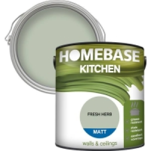 Homebase Paint Homebase Kitchen Matt Paint - Fresh Herb 2.5L