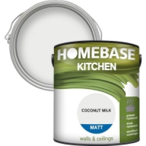 Homebase Paint Homebase Kitchen Matt Paint - Coconut Milk 2.5L
